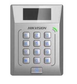 Hikvision DS-K1T802M, Mifare, LCD, kártya/kód